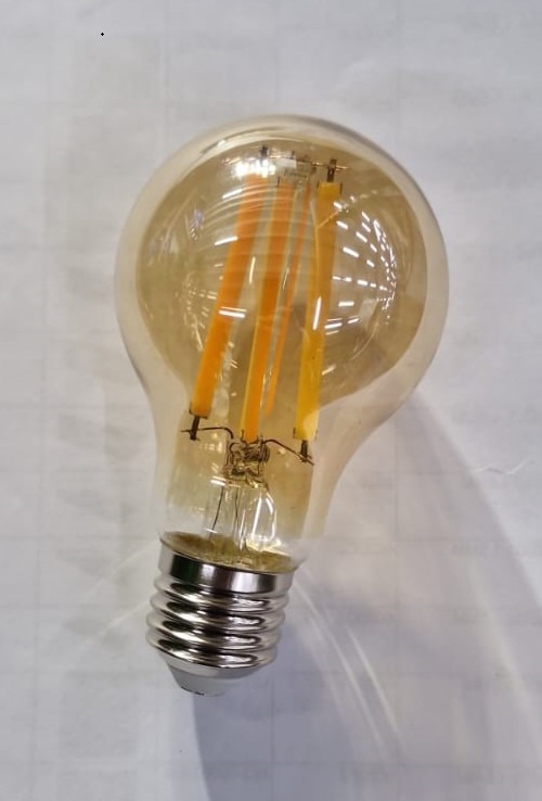 ნათურა A60-12W 2700K AMBER