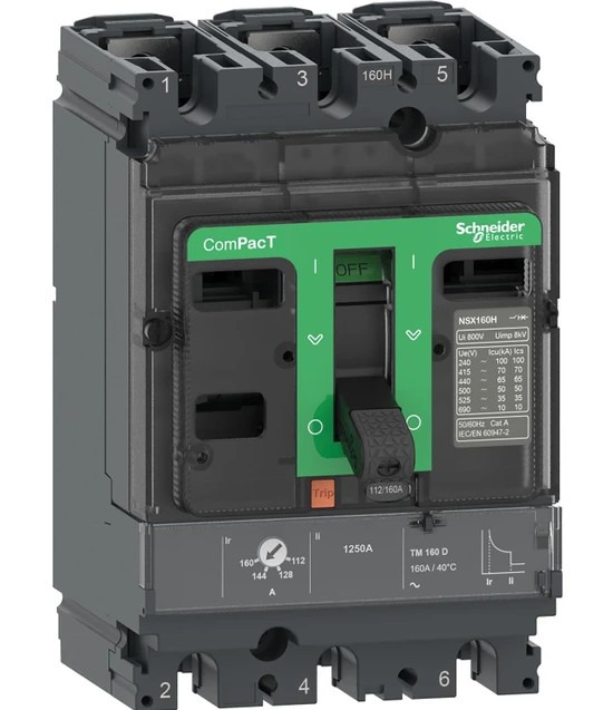 KOM SALTER C 35 KA 3X125A