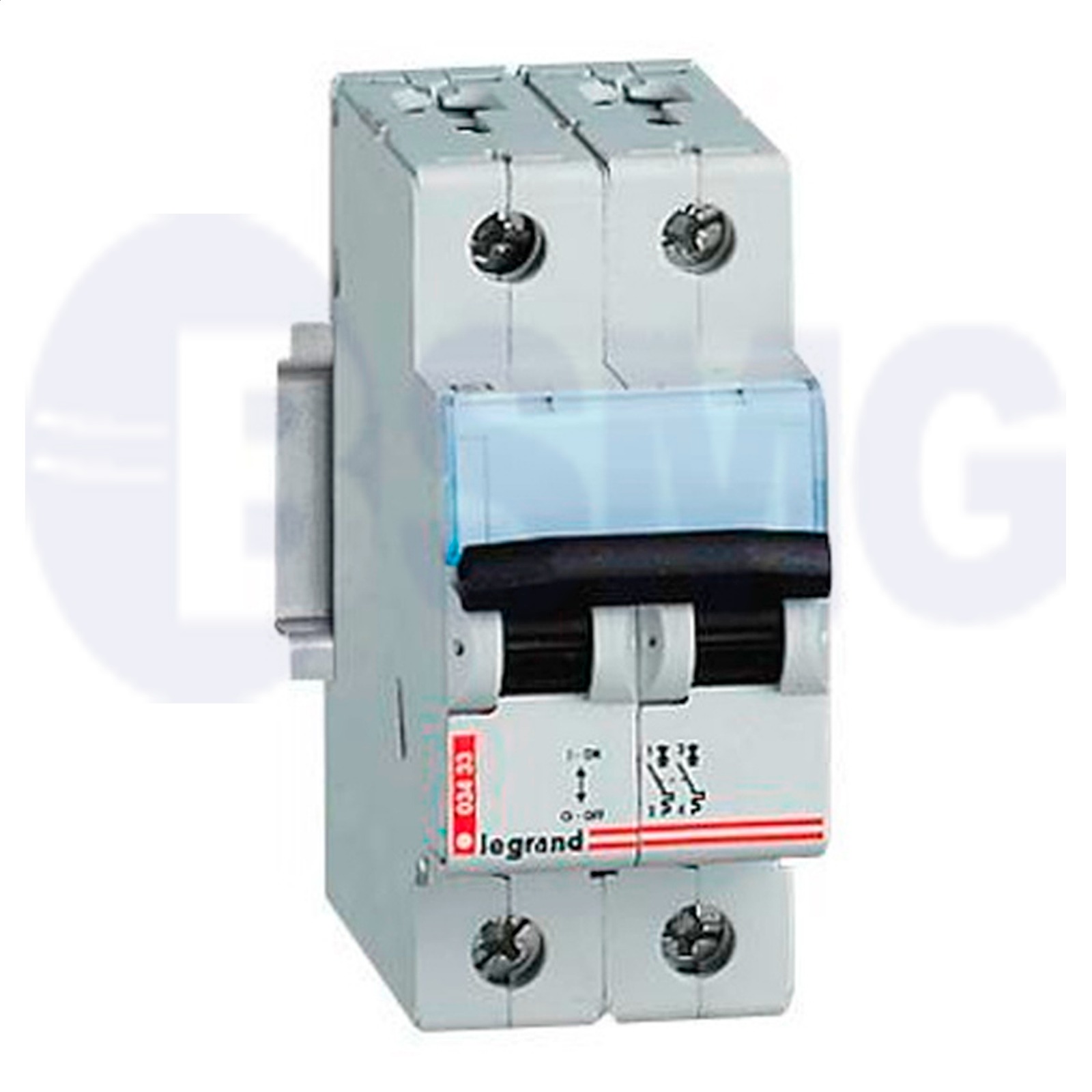 ავტომატური გამომრთველი LEGRAND XG3 2K B 63 6 KA