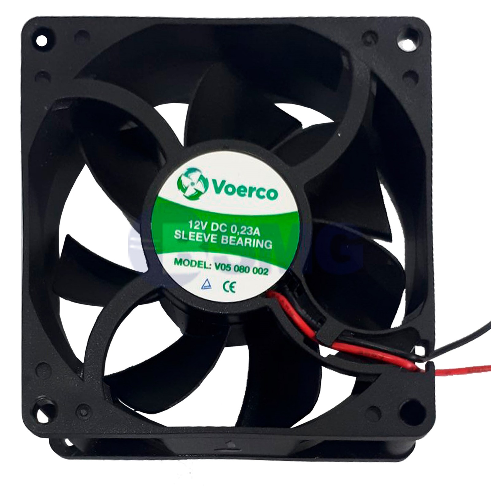 ქულერი 80*80*25 12ვ 3500 M3/H