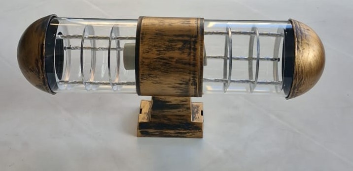 კედლის სანათი  ორმხრივი ნათებით XF01/2(ოქროსფერი)