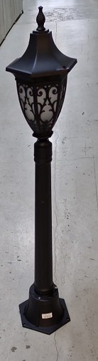 ეზოს ლამპიონი ბოძით 10-2 BL 98X20X44.5 (შავი)