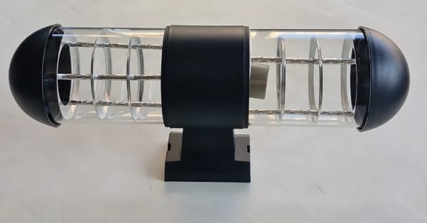 კედლის სანათი  ორმხრივი ნათებით XF01/2(შავი)