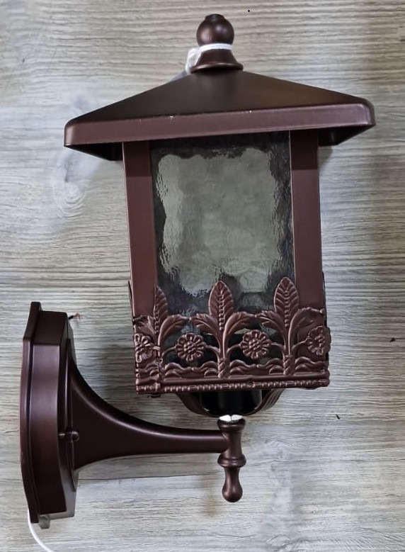 კედლის ლამპიონი  10-11 CH (სპილენძისფერი) 16,5სმX16.5სმX20სმ