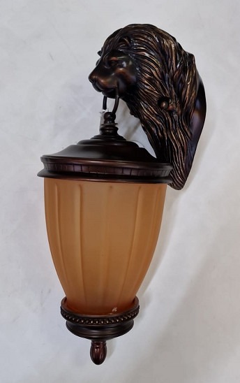 კედლის ლამპიონი 001/A CF 23X18X45  (სპილენძისფერი)