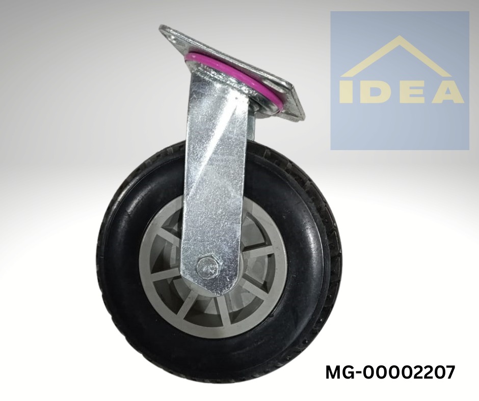 ხარაჩოს ბორბალი;17სმ  შავი,360° (5-12)