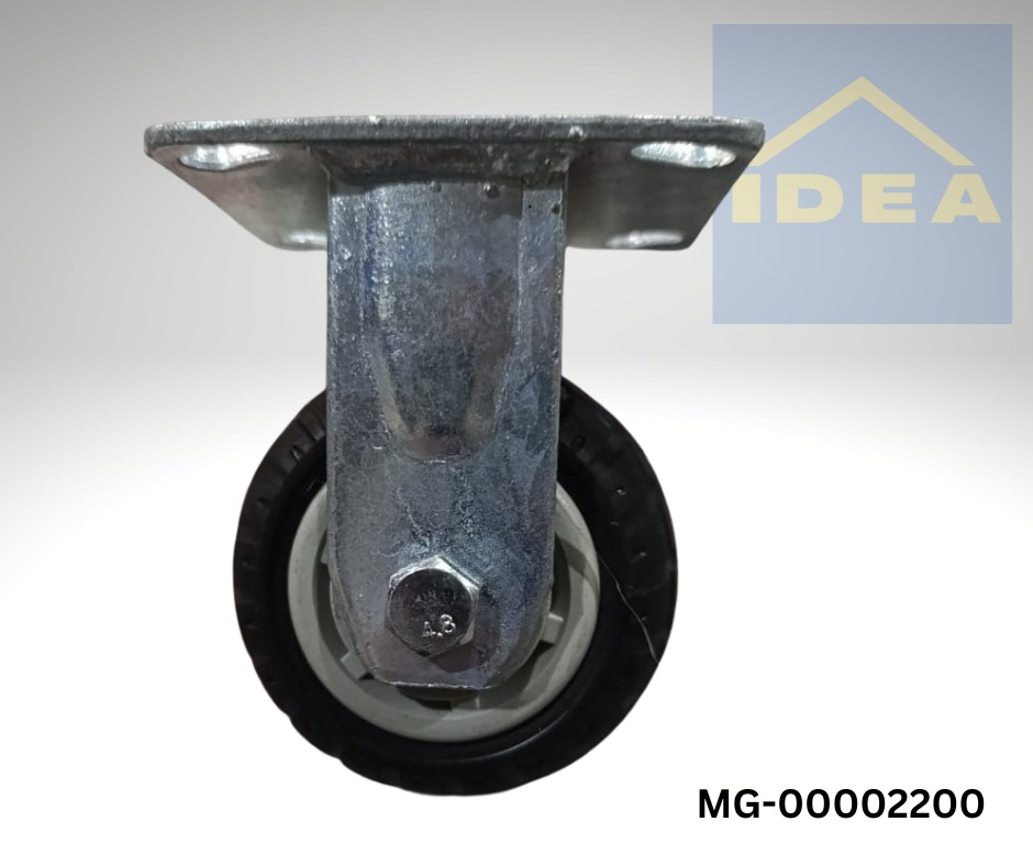 ხარაჩოს ბორბალი;10სმ, შავი (5-5)