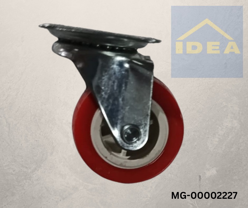 ხარაჩოს ბორბალი;5სმ ; წითელი;360° (5-32)