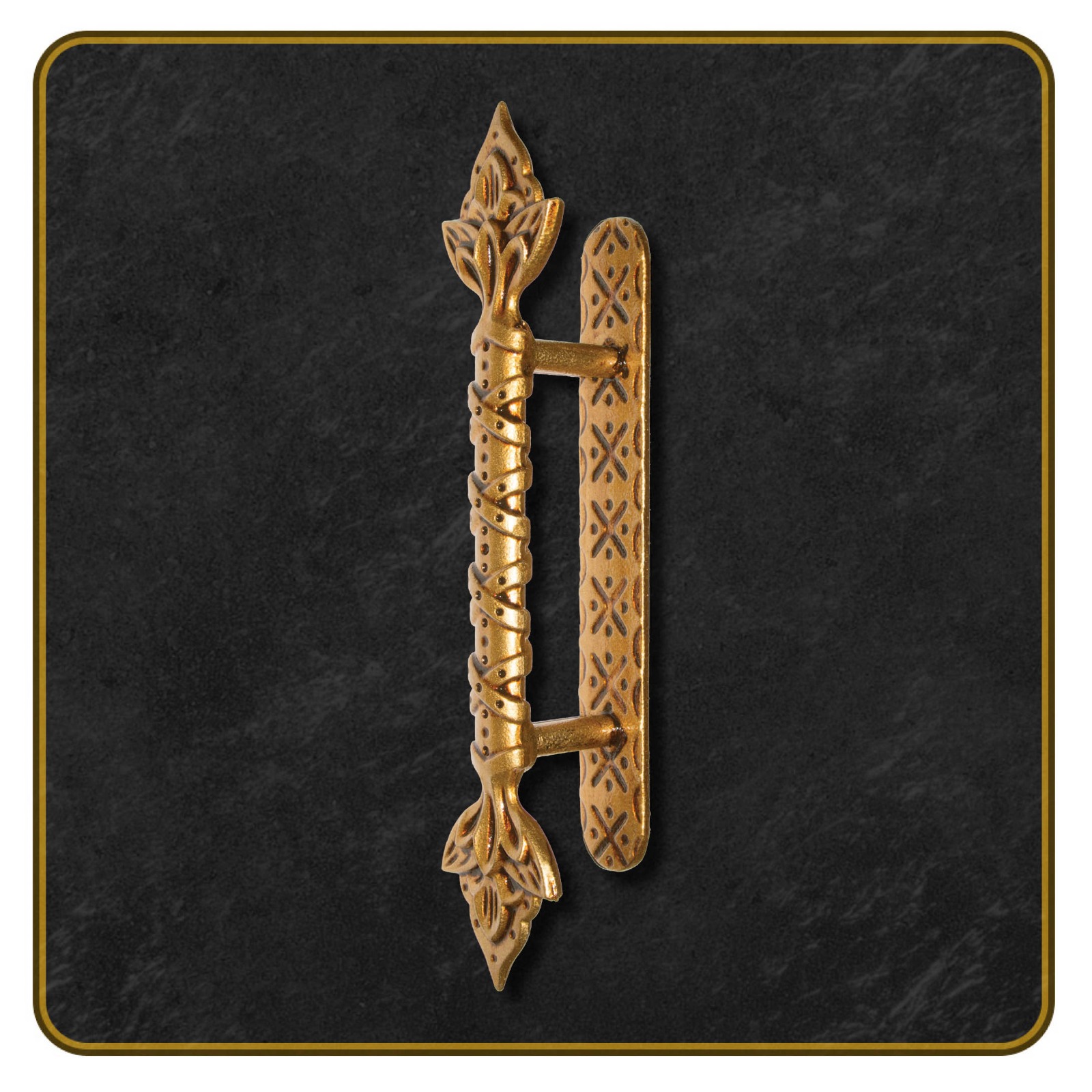 ჭედური კონსტრუქცია;კარის სახელური 125;  37სმx8სმx8სმ