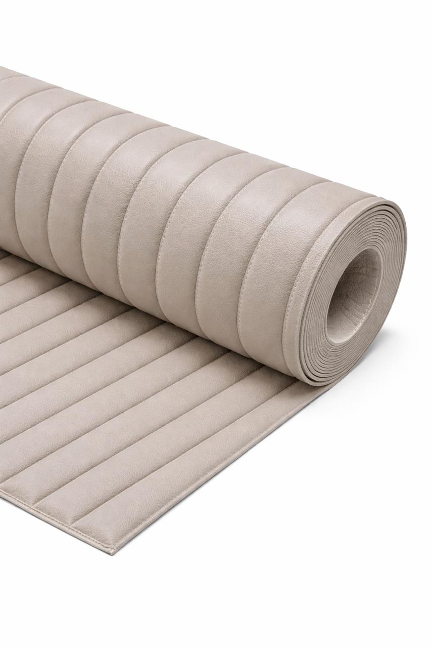 ტყავის თვითწებვადი ნაცრისფერი შპალერი, (PG-06) 106-63, (69სმx300სმ)