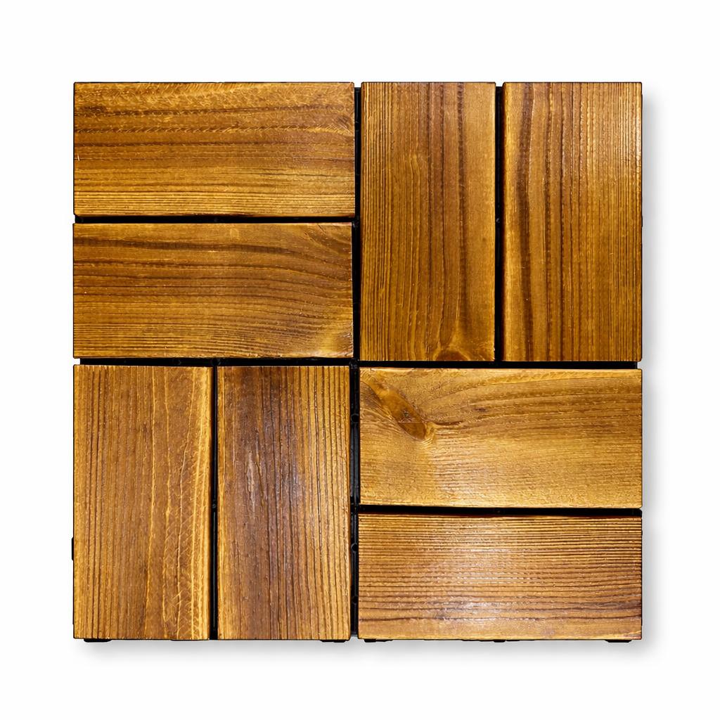 სატერასე აკაციის ასაწყობი იატაკი; 30სმx30სმ  (8-43)