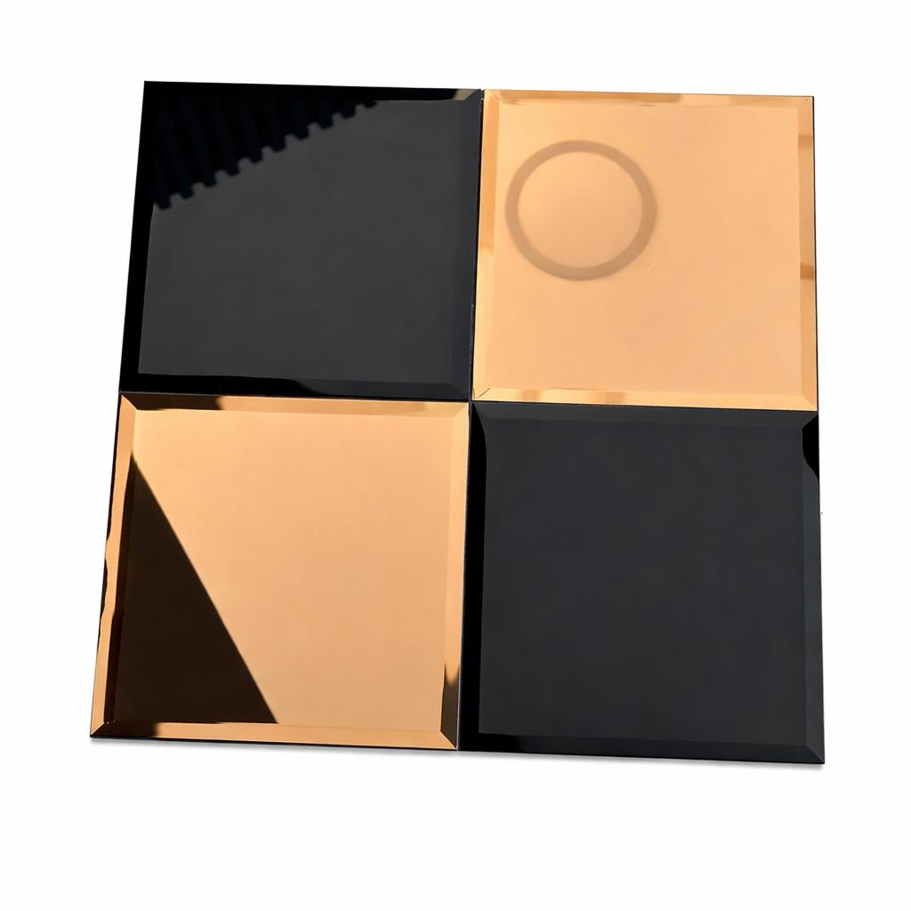 თვითწებადი დეკორატიული სარკე ფიგურა;mb-18 30სმx30სმ (1-28)