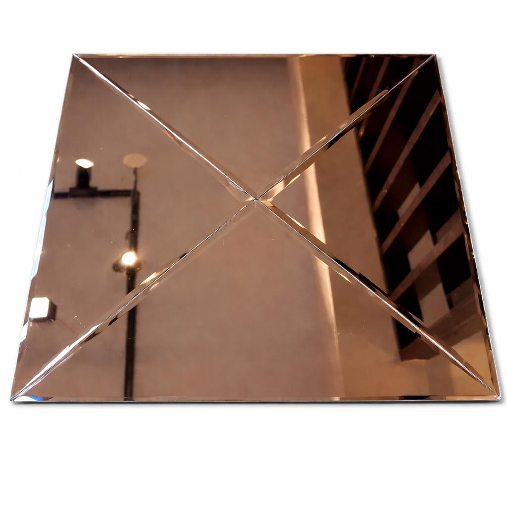 თვითწებადი დეკორატიული სარკე ფიგურა;30სმX30სმ  HDMB-SD4