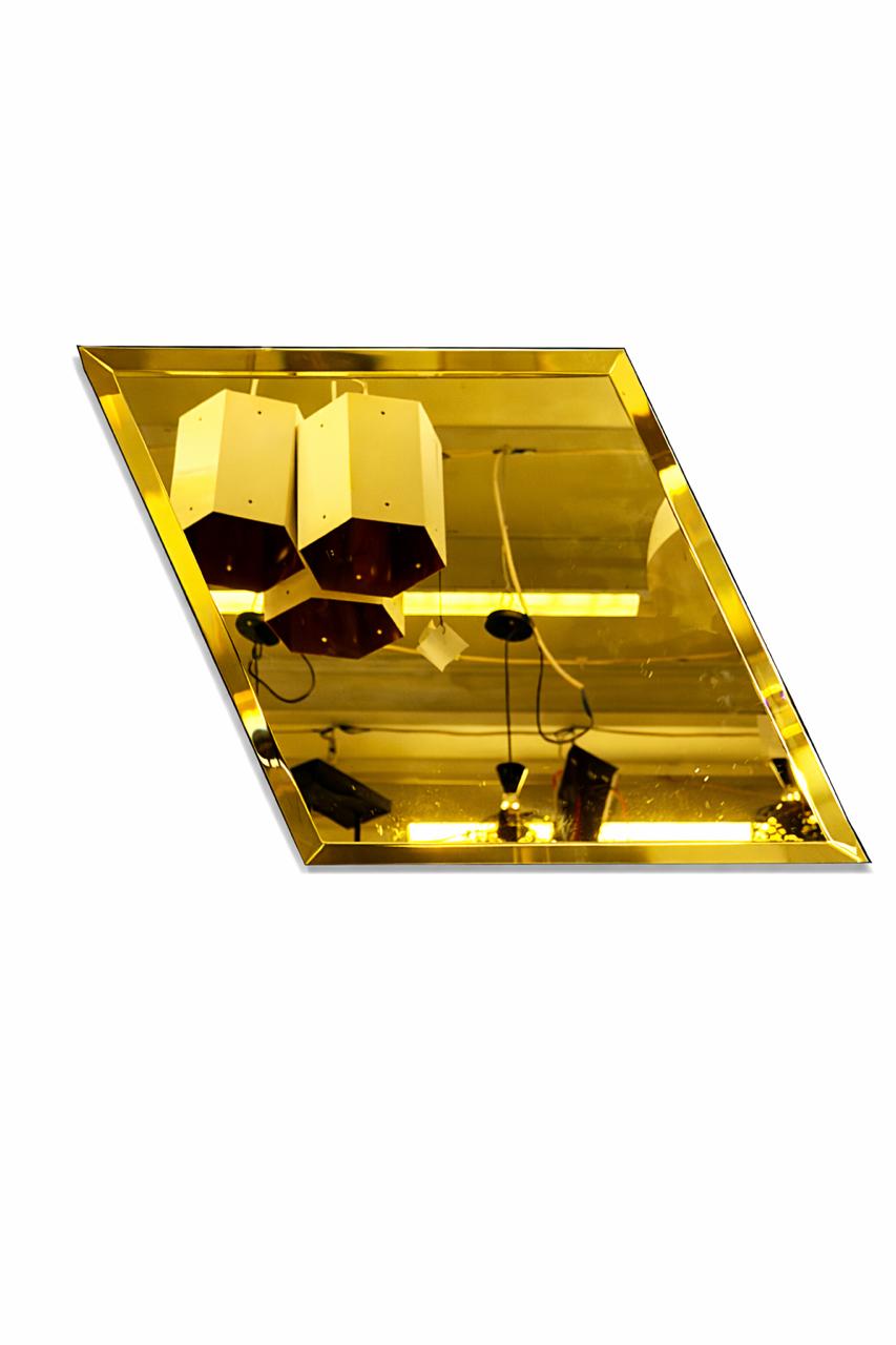 თვითწებადი დეკორატიული სარკე ფიგურა;18სმX18სმ (1-46)