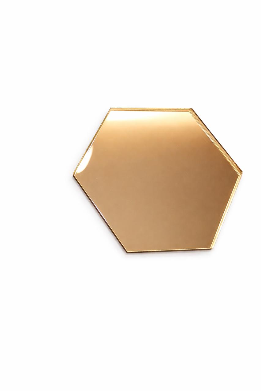 თვითწებადი დეკორატიული სარკე ფიგურა;20სმX20სმ HDMB-LB4