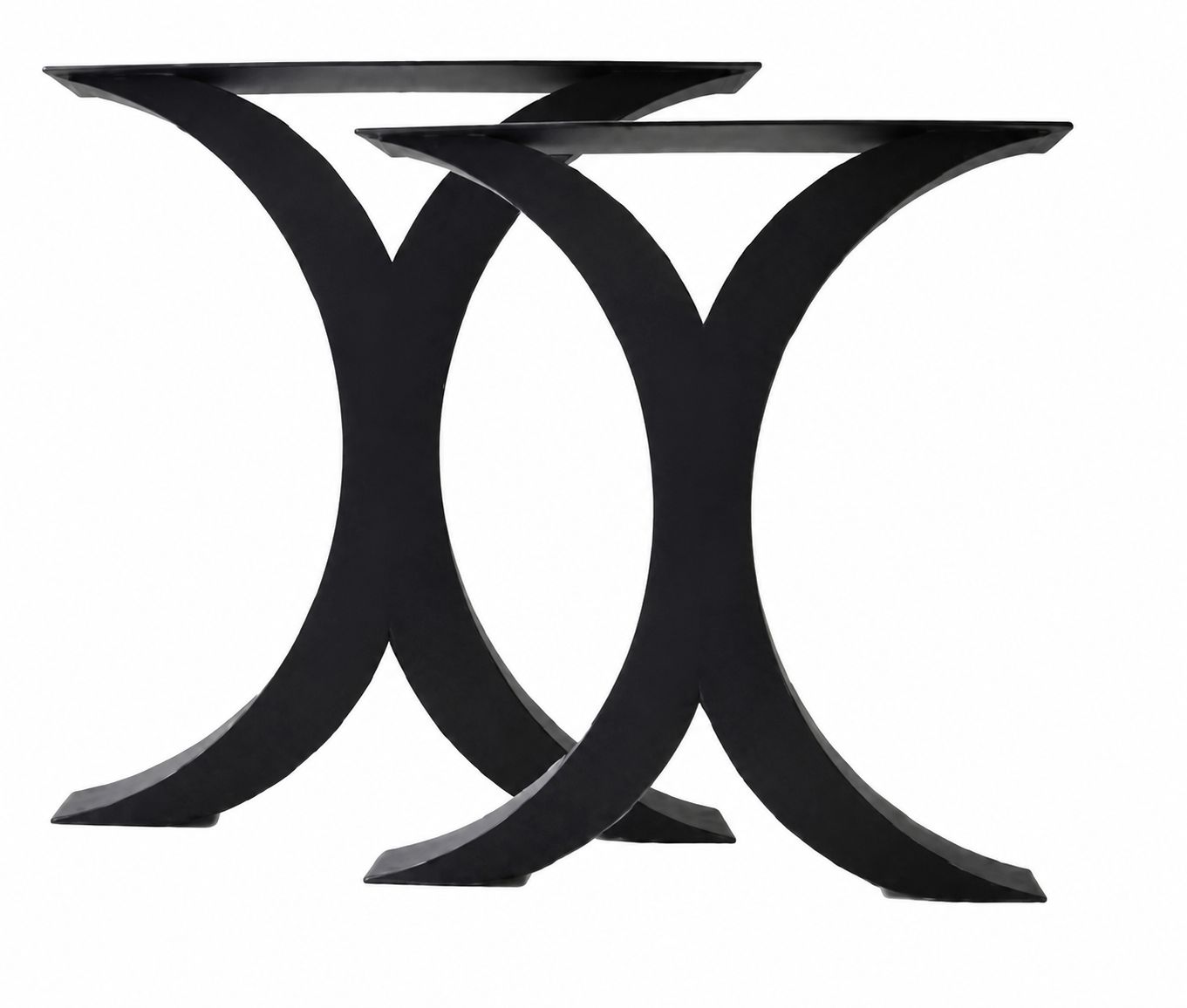 (ს9)  მაგიდის რკინის რეგულირებადი ფეხი 710x700x1.5  IDEA-10120  (20)