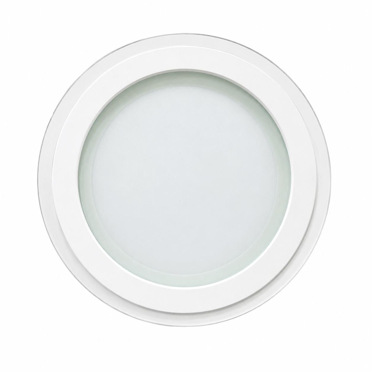 LED Glass Down Light (Round) 18w 6500K