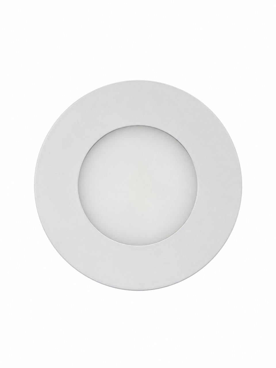 LED Slim Panel Light (Round) 3w 3000K