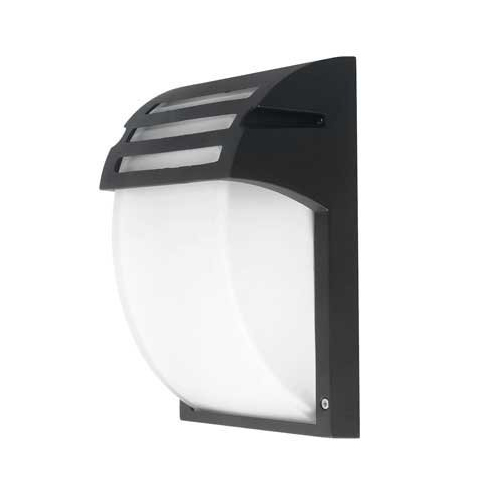 კედლის სანათი 019S/W BK 21X16X9.5  (შავი)