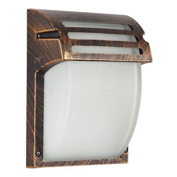 კედლის სანათი 019S/W BG 21X16X9.5  (ოქროსფერი დაძველებით)